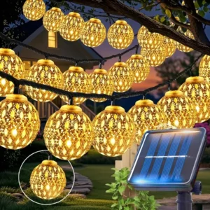 Outdoor Solar Moroccan  Fairy Light,