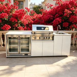 Stainless Steel Kitchen on Wheels