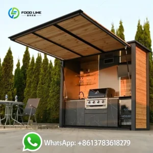 Outdoor Garden Kitchen Pod system