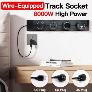 Wall Power Track socket standard