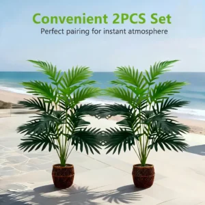 2PCS 24Leaves Areca palm simulation