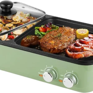 2-in-1 Electric Hot Pot and Grill