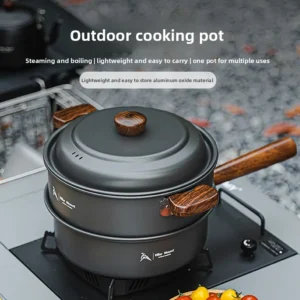 Outdoor Cooking Pot & Steamer